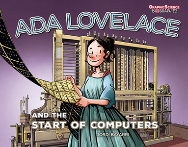 Cover Art for Ada Lovelace and the Start of Computers