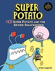 Cover Art for Super Potato and the Sewer Smackdown