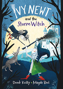 Cover Art for Ivy Newt and the Storm Witch