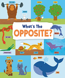 Cover Art for What's the Opposite?: Exploring Opposites All Around Us