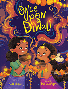 Cover Art for Once Upon a Diwali