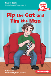 Cover Art for Pip the Cat and Tim the Man