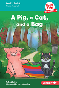 Cover Art for A Pig, a Cat, and a Bag