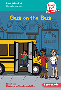 Cover Art for Gus on the Bus