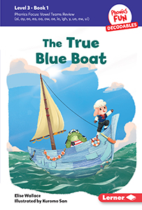 Cover Art for The True Blue Boat
