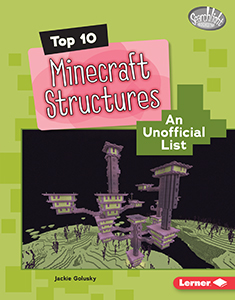 Cover Art for Top 10 Minecraft Structures: An Unofficial List